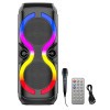 Haut-parleur DJ sans fil Bluetooth à lumière disco ZQS 8230 - 2X 20W