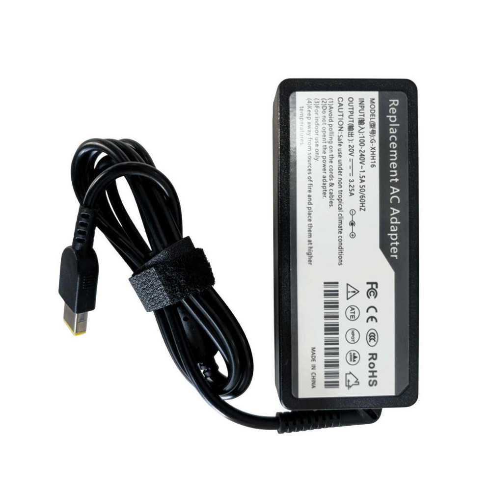 CHARGEUR LENOVO 20V / 3.25 A / 4.0x1.7 mm