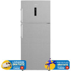 RÉFRIGÉRATEUR ARISTON No Frost DOUBLE PORTES 623 Litres / inox avec AFFICHEUR
