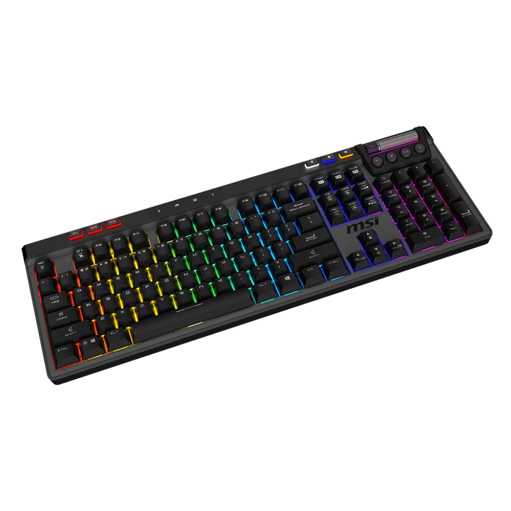 Clavier mécanique MSI STRIKE PRO W SILENT FR