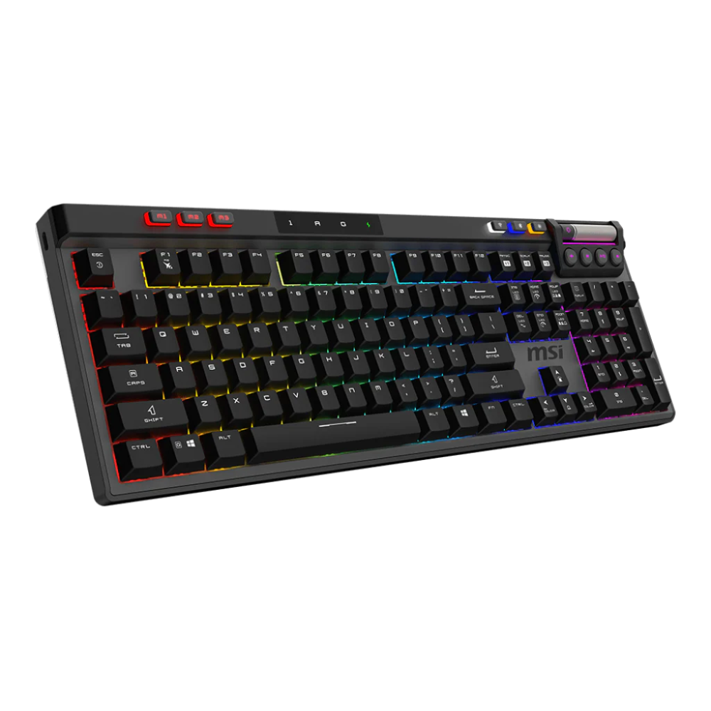 Clavier mécanique MSI STRIKE PRO W SILENT FR