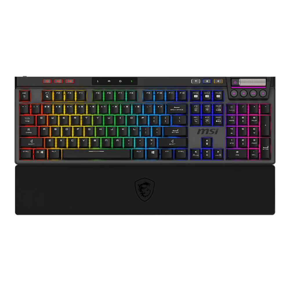 Clavier mécanique MSI STRIKE PRO W SILENT FR