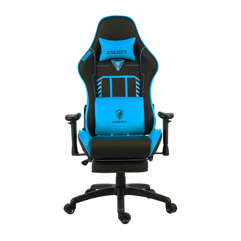 chaise gaming bleu