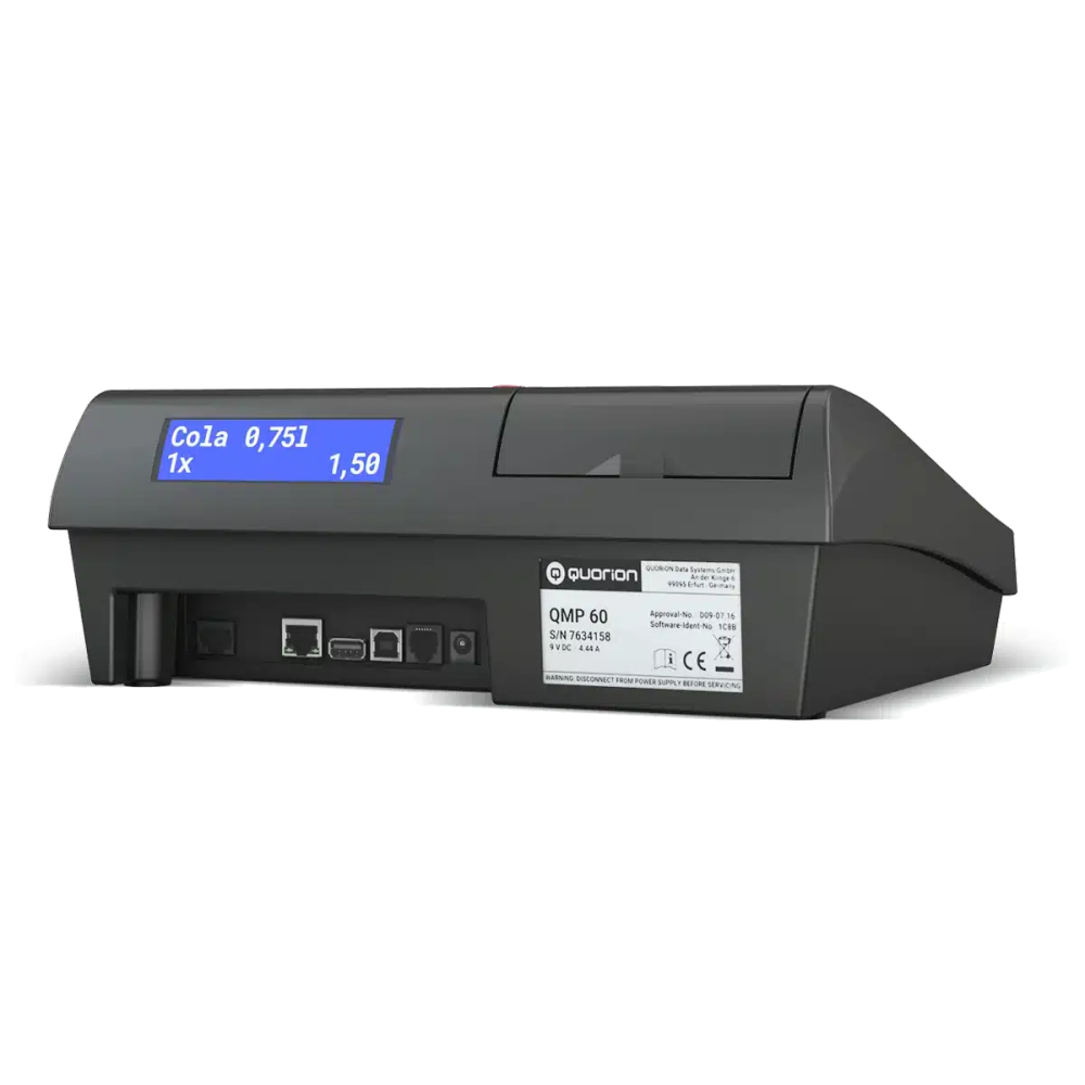 Caisse Enregistreuse intelligente QUORION QMP-60 / Noir