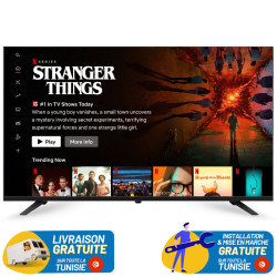 TV TELEFUNKEN 50" D37 SMART 4K + RECEPTEUR INTEGRE