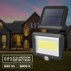 Lampe solaire LED Forever Light SUNARI FLS-06 COB PIR 8W 600lm 6000K