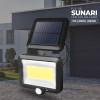 Lampe solaire LED Forever Light SUNARI FLS-06 COB PIR 8W 600lm 6000K