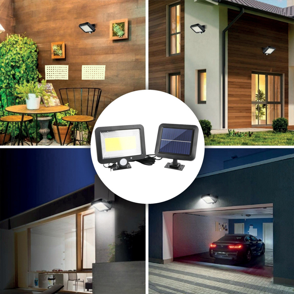 Lampe solaire LED Forever Light SUNARI FLS-06 COB PIR 8W 600lm 6000K