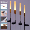 Lampe solaire LED Forever Light SUNAR FLS-72 Lampe en cristal ronde