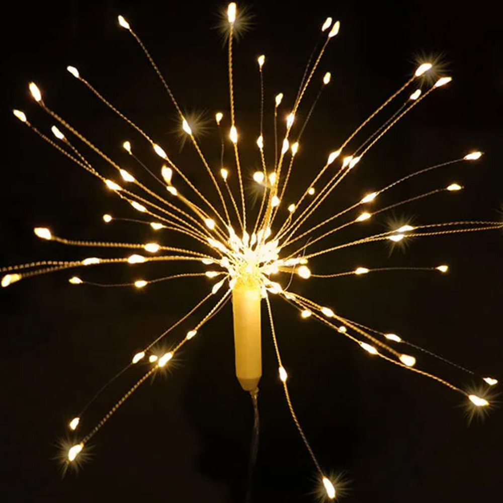 Lampe solaire LED SUNARI FLS-90 feux d'artifice solaires 3000K 600mAh