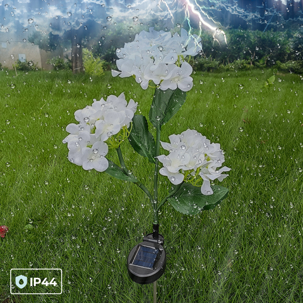 Lampe solaire LED Forever Light SUNARI FLS-93 Hortensias 3000K 600mAh