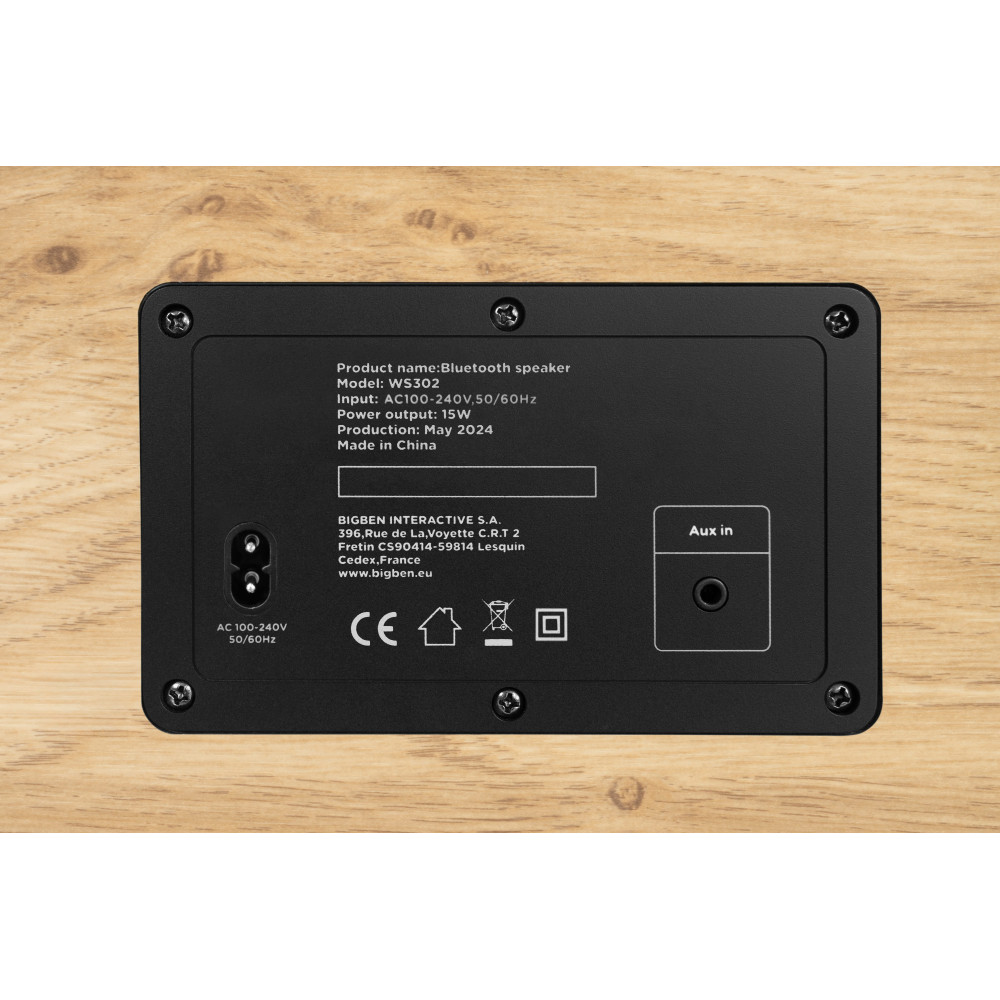 ENCEINTE THOMSON Residentielle Compacte WS302  50W / Bois