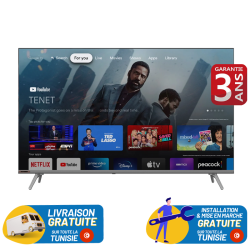TELEEVISEUR TELEFUNKEN E3F 32" HD GOOGLE TV + RECEPTEUR INTEGRE