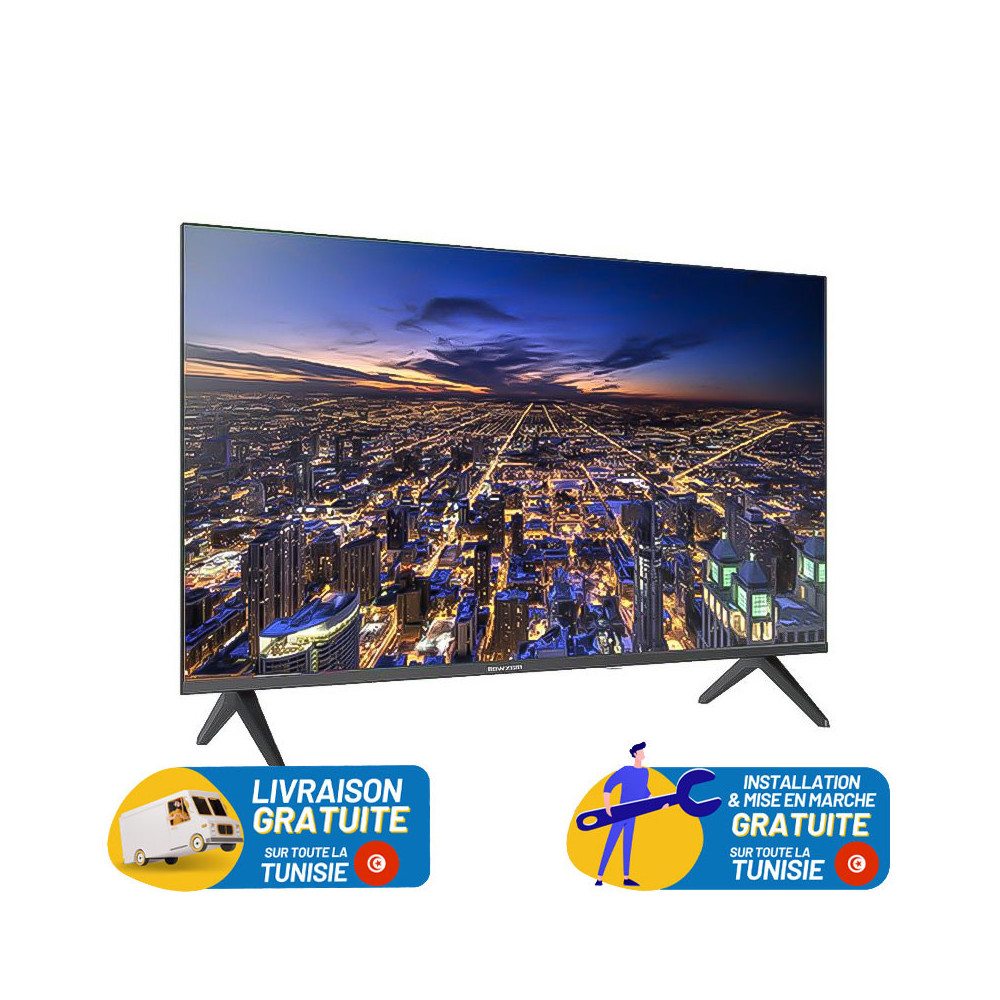 TV MAXWELL 40" LED FULL HD AVEC RÉCEPTEUR INTÉGRÉ + Livraison + Installation et Mise en Marche Gratuites