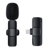 Mini Microphone Sans fil K9 Pour IPhone / Type C / Noir