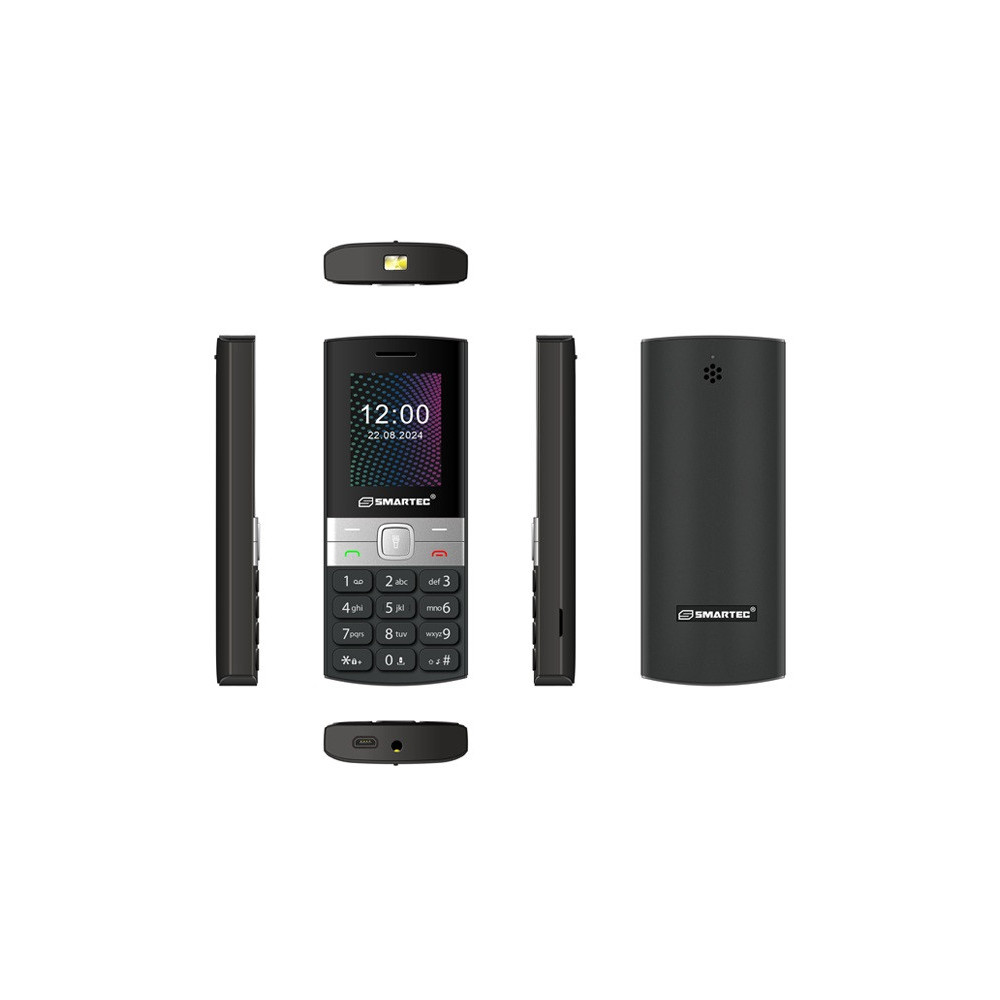 Téléphone Portable Smartec V2 / Noir