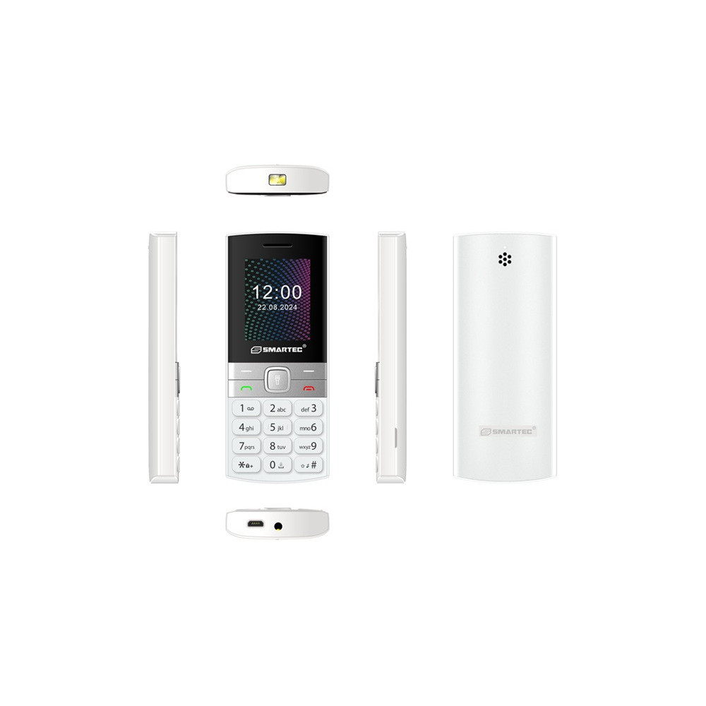Téléphone Portable Smartec V2 / Blanc
