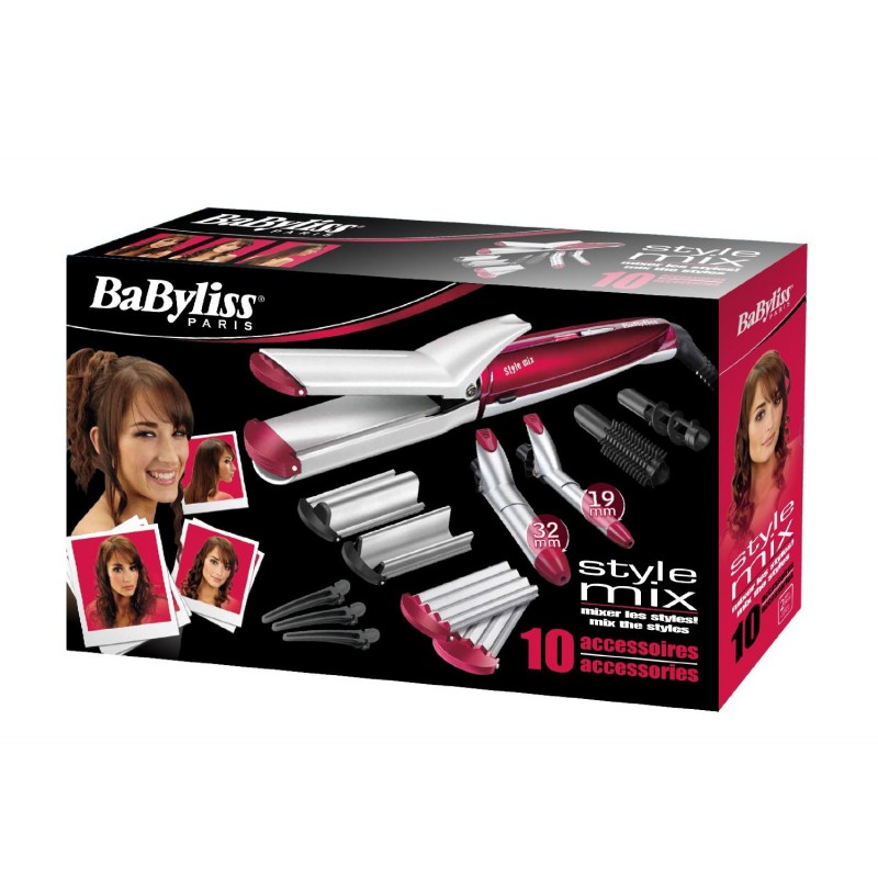 Lisseur Babyliss MS21E Multi-styler 10 Accessoires