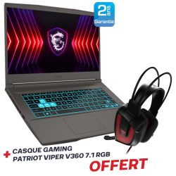 Portable Gamer MSI Thin 15...