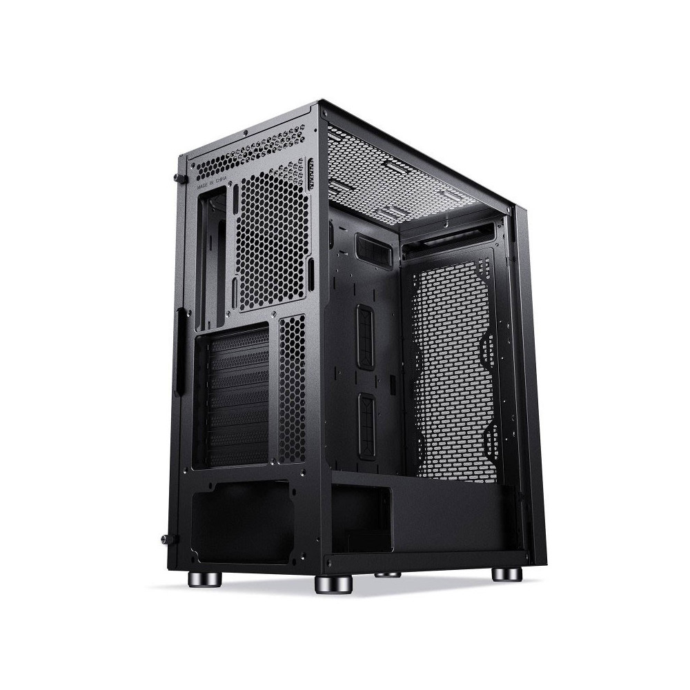 Boîtier Gamer Moyen Tour HYBROK RS6 / ARGB / ATX / Noir