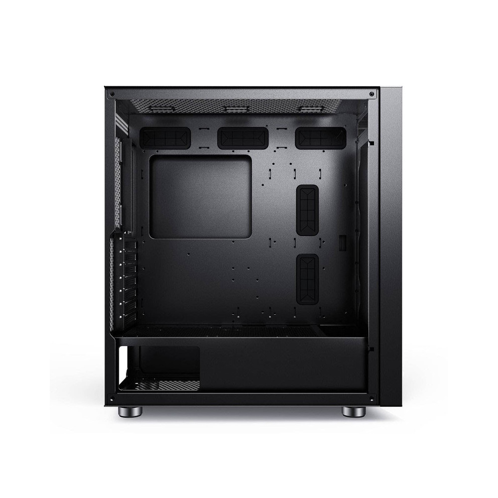 Boîtier Gamer Moyen Tour HYBROK RS6 / ARGB / ATX / Noir