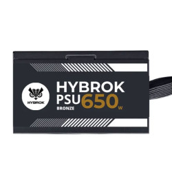 Boîte d'alimentation HYBROK PSU650WB 80 PLUS BRONZE