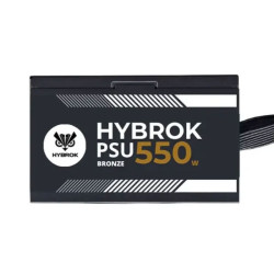Boîte d'alimentation HYBROK 550W / 80 PLUS BRONZE / PSU550WB