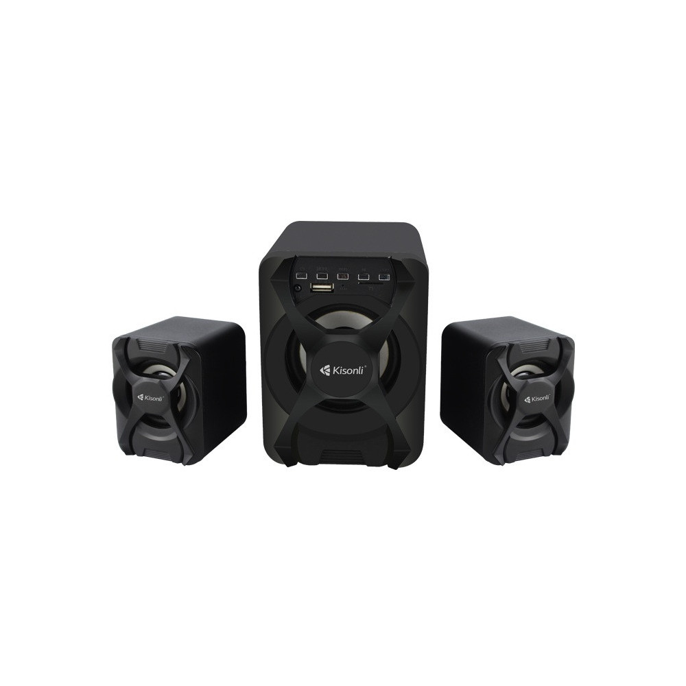 HAUT PARLEUR KISONLI U-2500BT / BLUETOOTH / NOIR