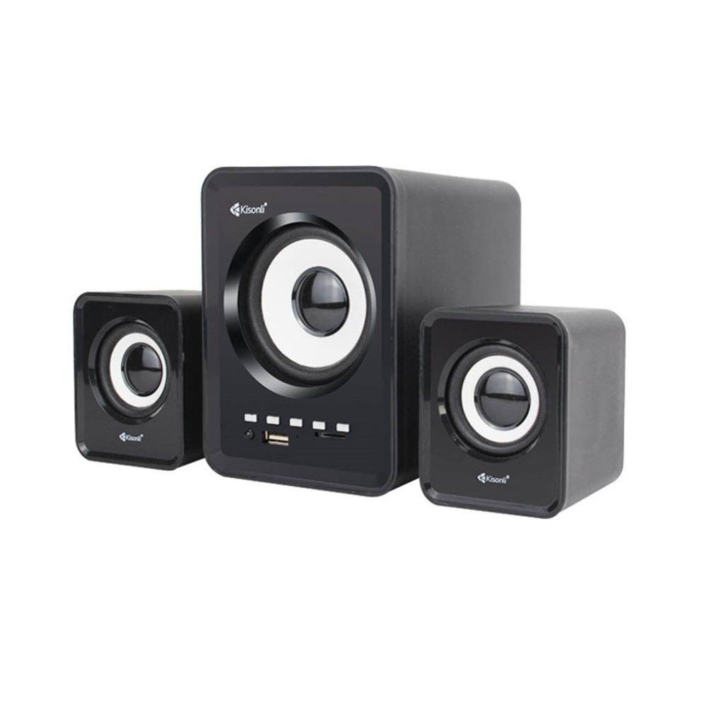 HAUT PARLEUR KISONLI U-2800BT / BLUETOOTH / NOIR