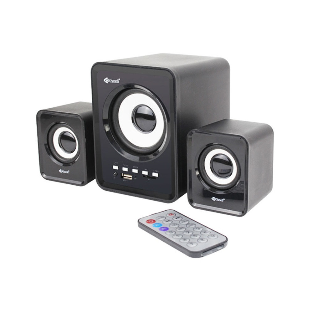 HAUT PARLEUR KISONLI U-2800BT / BLUETOOTH / NOIR