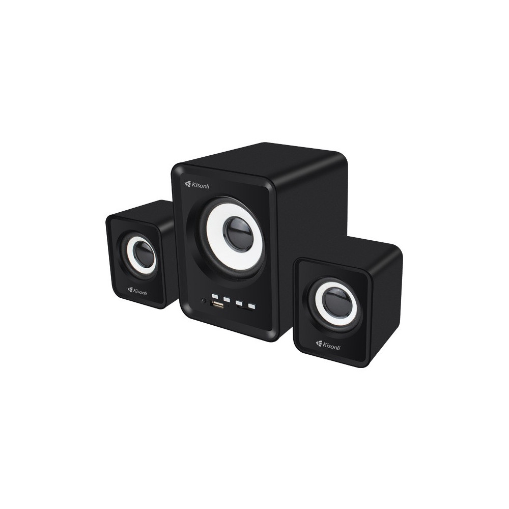 HAUT PARLEUR KISONLI U-2800BT / BLUETOOTH / NOIR