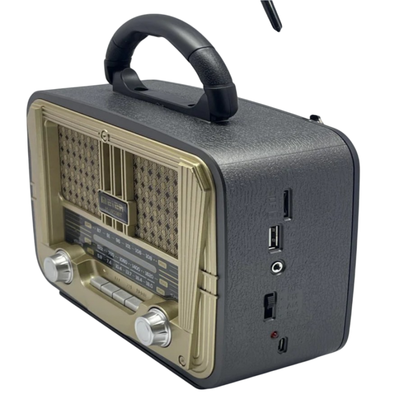 lecteur MP3 pour carte TF - Puissance : 5W - Bandes : AM, FM, SW lecteur MP3 pour carte TF - Puissance : 5W - Bandes : AM, FM, SW