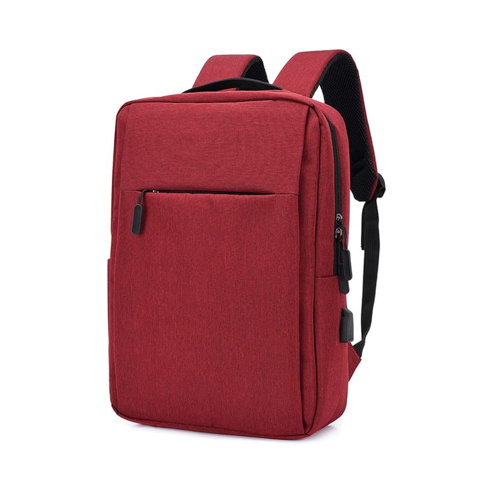 Sac à Dos Pour Pc Portable 15.6" BAG 028 / Rouge + PORT USB