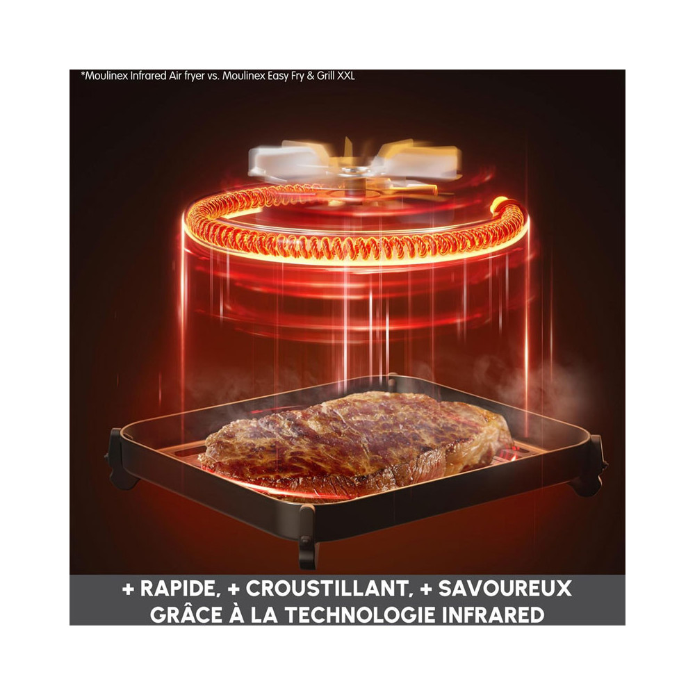 AIR FRYERL 7 Litres MOULINEX GRIS NUBE / EZ831GF0