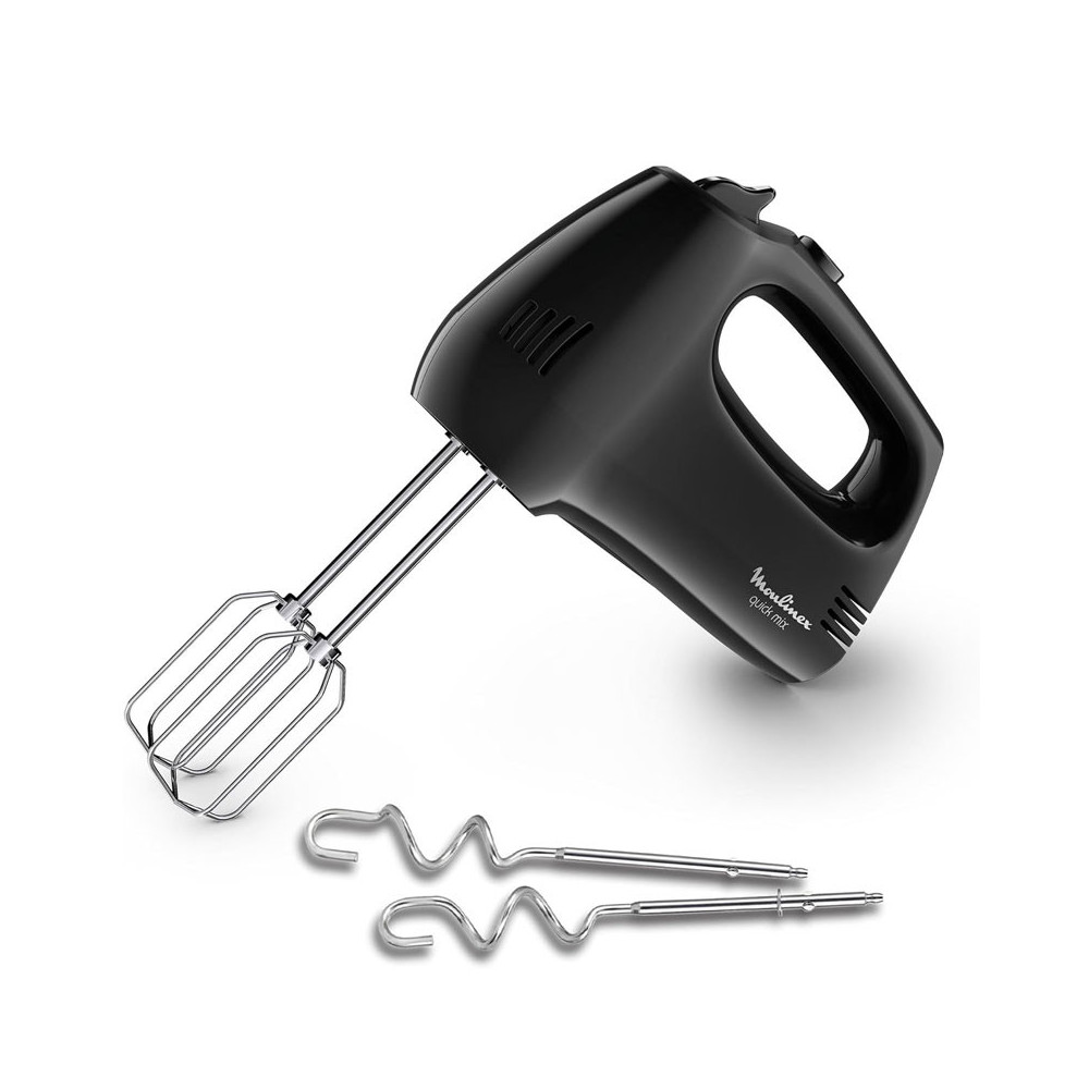 BATTEUR MOULINEX 300W / 5 VITESSE / NOIR