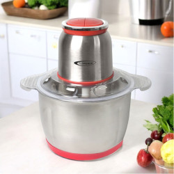 HACHOIR VIANDE 8 IN1 FLORENCE ROUGE / AT-7002RG