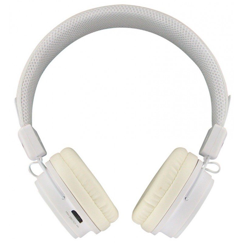 Casque Bluetooth BeeWi Blanc + Câble