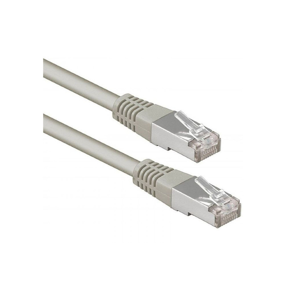 Cordon de brassage CAT 6A STP 2M / GRIS