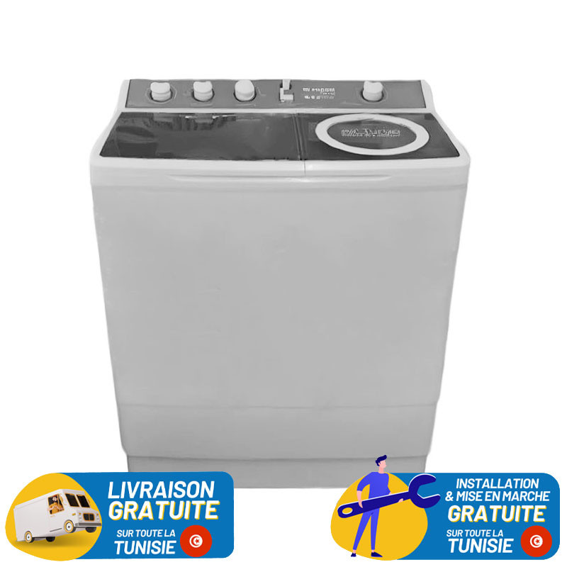Machine à Laver FRESH Semi Automatique 11Kg / Blanc / TTW-11G