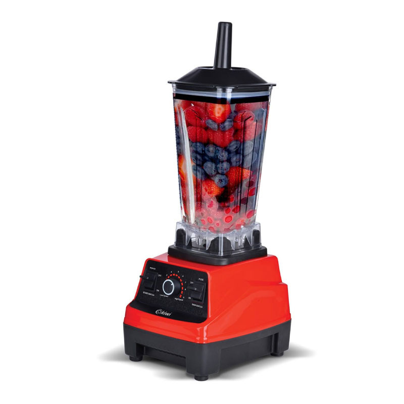 Blender Kiwi 2 Litres / 1500W / Rouge Avec Moulin Blender Kiwi 2 Litres / 1500W / Rouge Avec Moulin