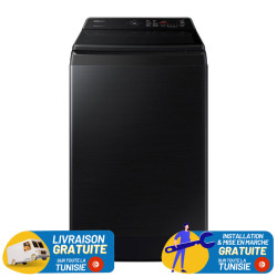 Machine à Laver Samsung Smart 13Kg INVERTER Noir / WA80F13S5CNQ