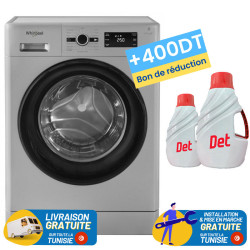 528 Lavante séchante Frontale Whirlpool 11kg 6ème Sens + Det 2.5L + Det 1L Offerts