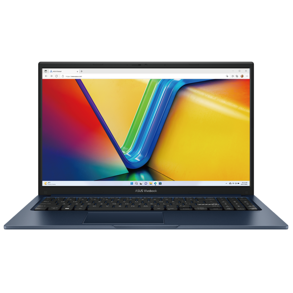 Pc Portable  ASUS Vivobook 15 X1504VA / i3-1315U / 8 Go / 512 Go SSD / Windows 11 / Bleu Avec Sacoche Offerte