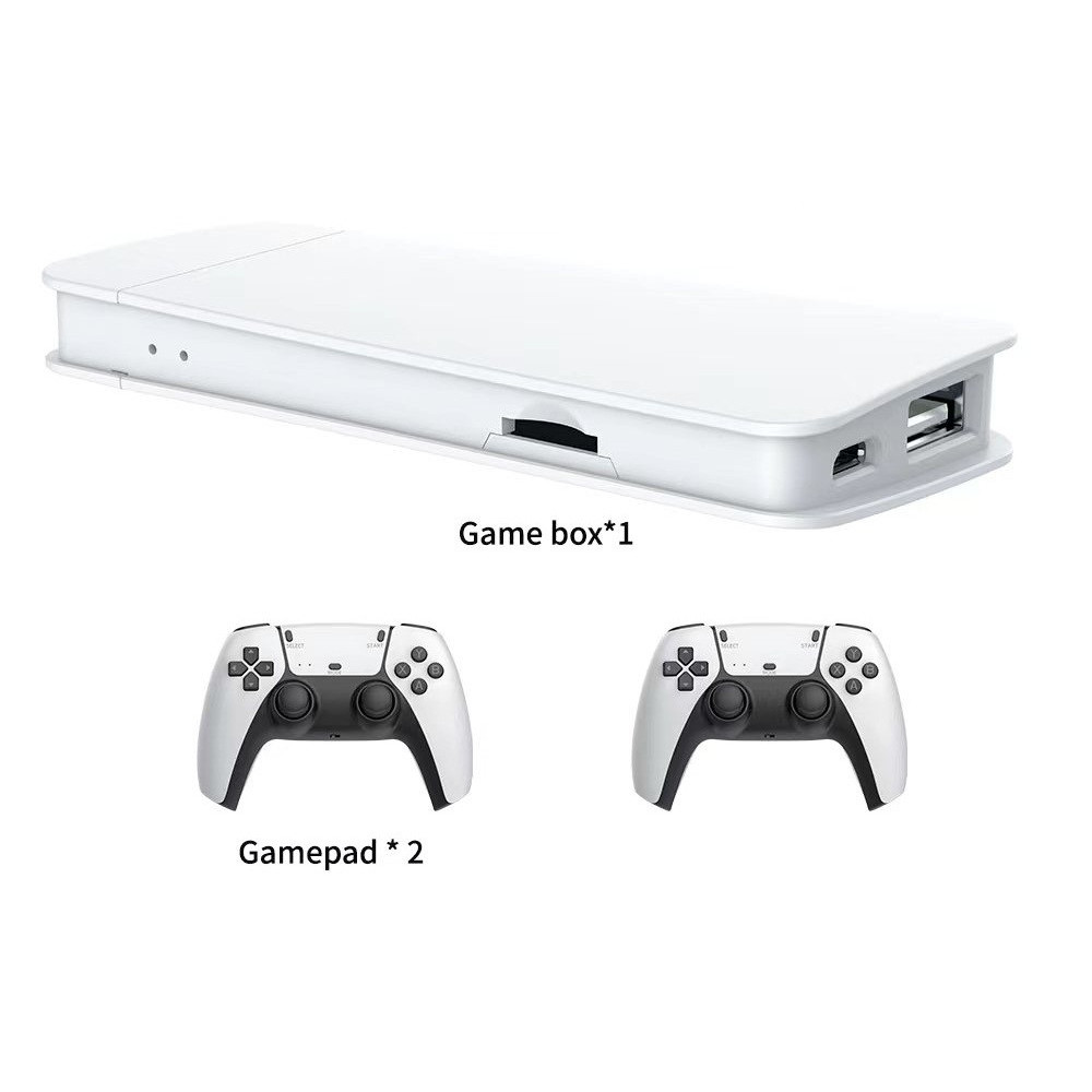 Console De Jeux GAME STICK New Edition 3D 4K / Blanc