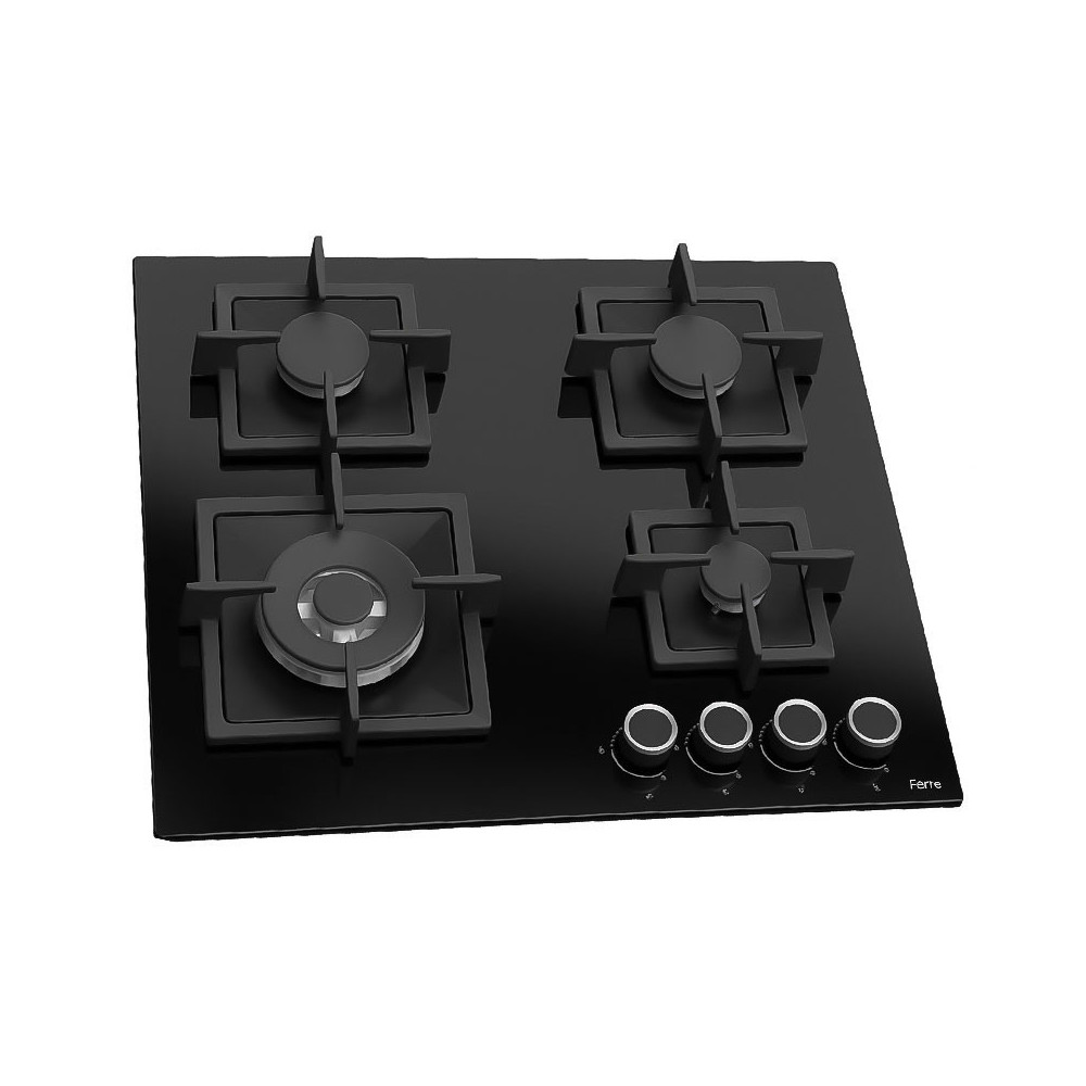 Plaque de Cuisson Encastrable ARTHUR MARTIN 60cm / 4 Feux / Verre Noir