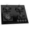 Plaque de Cuisson Encastrable ARTHUR MARTIN 60cm / 4 Feux / Verre Noir