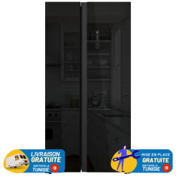 525 Réfrigérateur Hyundai No Frost Side By Side INVERTER 505 Litres / INOX Avec Afficheur