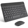 MINI Clavier Souris Bluetooth pour Android / Windows / iPhone-iPad / PC / Noir