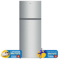 REFRIGERATEUR Hoover No Frost Double Portes 470 Litres / INOX