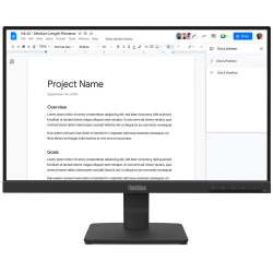 Écran Lenovo Think Vision S22-4e 21.5" FHD 4ms GtG IPS 100Hz HDMI/VGA / BLACK